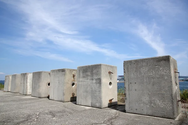 Tijolo de concreto — Fotografia de Stock