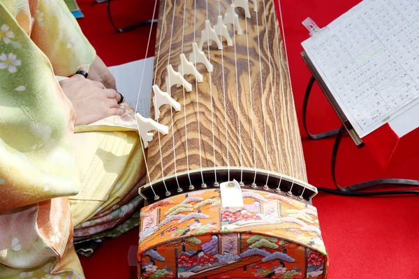Japanse traditionele instrument — Stockfoto
