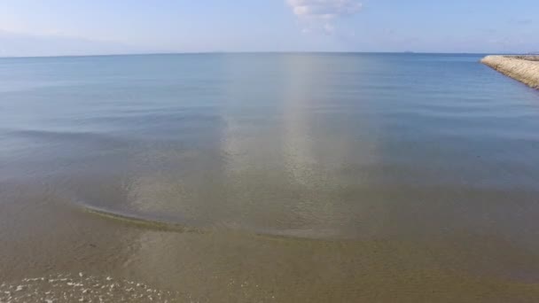 Hermosa playa azul — Vídeos de Stock