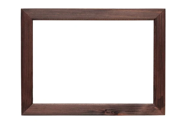 Houten afbeeldingsframe — Stockfoto