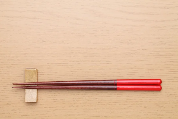 Chopsticks and chopsticks rest — Stock Photo, Image