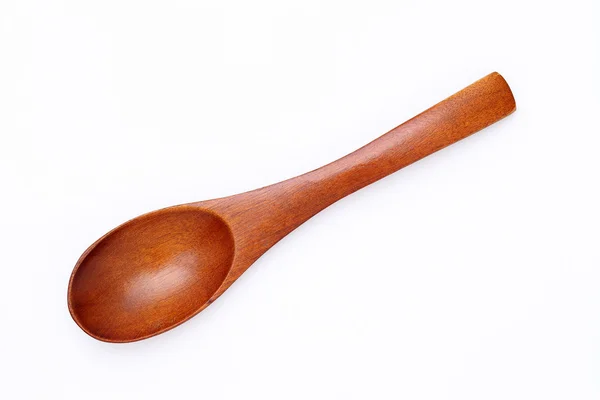 棕色木勺子 — 图库照片