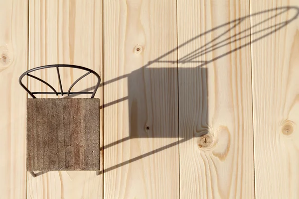 Chair and shadow — Stock Photo, Image