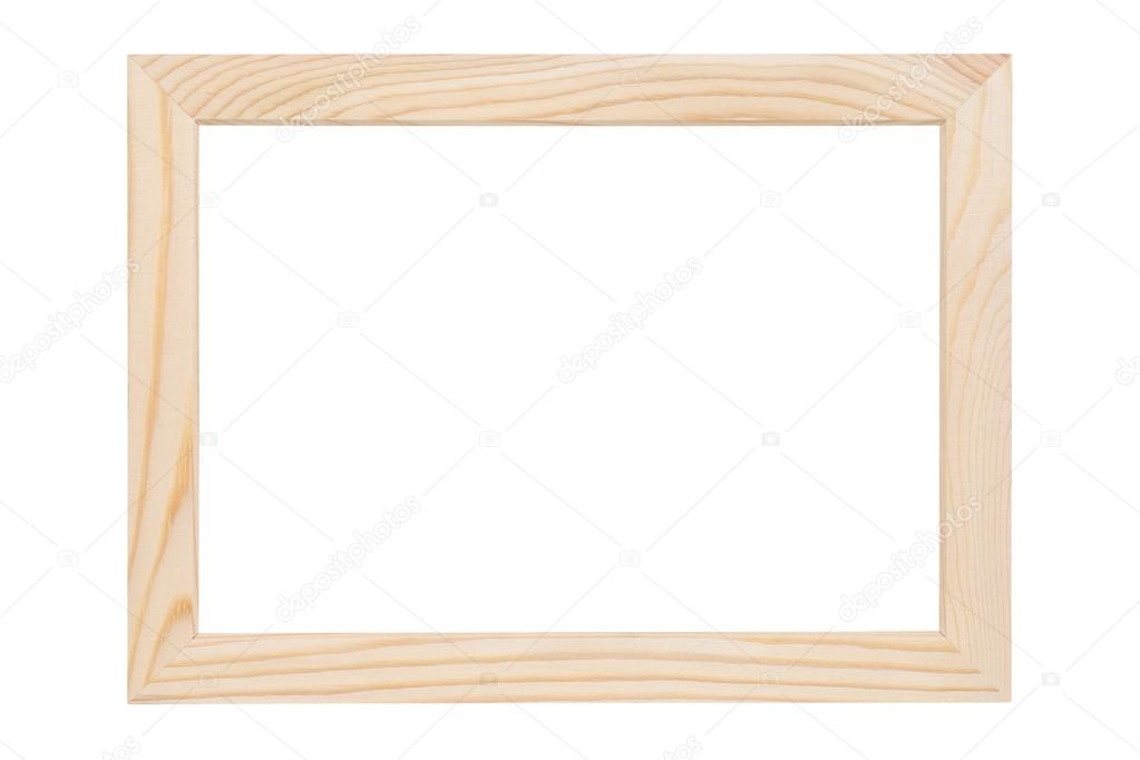 natural wooden picture frame
