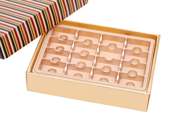 Empty confectionery box — Stock Photo, Image