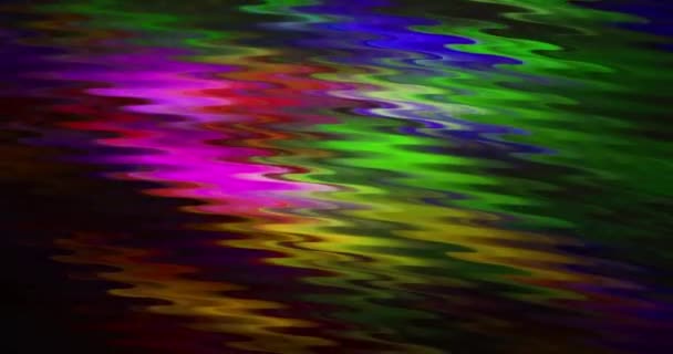 Animação Colorida Abstrata Fundo Líquido Multicolor Textura Gradiente Bonita Movendo — Vídeo de Stock