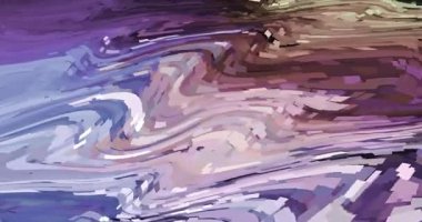 Soyut renkli animasyon. Çok renkli sıvı arkaplan. Güzel eğimli doku, soyut çok renkli arkaplan, Hareket grafiği