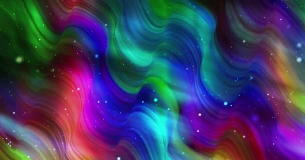 Abstract Colorful Animation Multicolor Liquid Background Beautiful Gradient Texture Moving — Stock Video