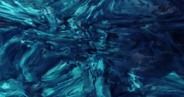 Animation Colorée Abstraite Multicolor Fond Liquide — Video