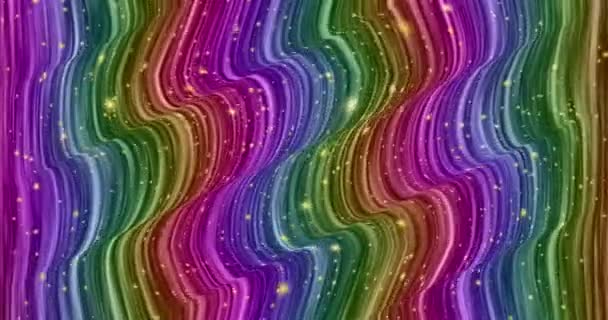 Astratto Animazione Colorata Multicolore Sfondo Liquido Sfondo Astratto Multicolore Movimento — Video Stock