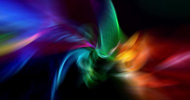 Soyut renkli animasyon. Çok renkli arka plan. Soyut çok renkli arkaplan taşınıyor