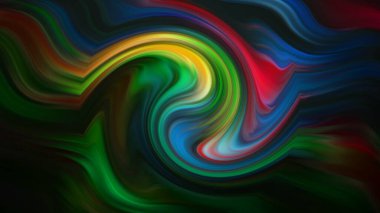 Soyut arkaplan, soyut modern resim. Dijital modern arkaplan. Renkli arkaplan resmi. Desenli arkaplan, dijital boyalı soyut tasarımı, renkli grunge dokusu, 3d soyut.