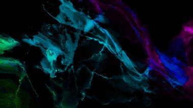 Soyut arkaplan, soyut modern resim. Dijital modern arkaplan. Renkli arkaplan çizimi. Desenli arkaplan, dijital boyalı soyut tasarımı, renkli grunge dokusu, 3d soyut renkli tasarım.