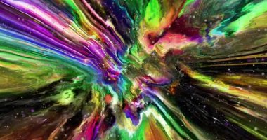 Soyut renkli animasyon. Çok renkli sıvı arkaplan. Güzel eğimli doku, soyut çok renkli arkaplan, Hareket grafiği