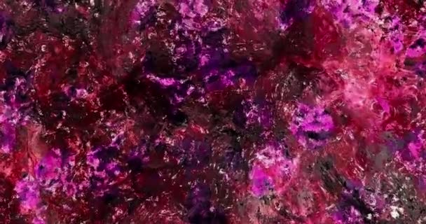 Soyut Renkli Animasyon Çok Renkli Sıvı Arkaplan Güzel Eğimli Doku — Stok video