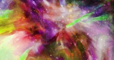 Soyut renkli animasyon. Çok renkli sıvı arkaplan. Güzel eğimli doku, soyut çok renkli arkaplan, Hareket grafiği