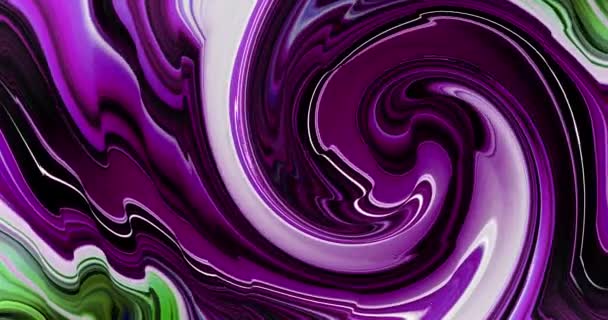Abstract Kleurrijke Animatie Multicolor Vloeibare Achtergrond Mooie Gradiënt Textuur Bewegende — Stockvideo