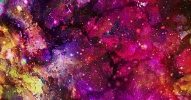 Soyut renkli animasyon. Çok renkli sıvı arkaplan. Güzel eğimli doku, soyut çok renkli arkaplan, Hareket grafiği