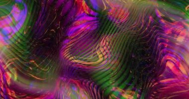 Soyut renkli animasyon. Çok renkli sıvı arkaplan. Güzel eğimli doku, soyut çok renkli arkaplan, Hareket grafiği