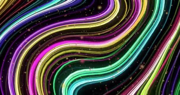 Abstract Colorful Animation Multicolor Liquid Background Beautiful Gradient Texture Moving — стоковое видео