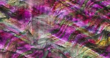 Soyut renkli animasyon. Çok renkli sıvı arka plan. Güzel dijital resim filmi, soyut arkaplan filmi.