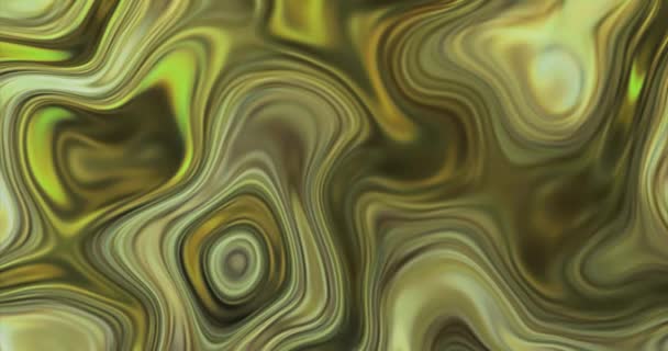 抽象的なカラフルなアニメーション 多色の液体の背景 美しいデジタル絵画映画 抽象的な背景映画 — ストック動画
