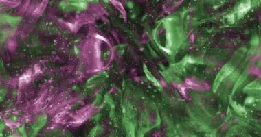 Soyut renkli animasyon. Çok renkli sıvı arka plan. Güzel dijital resim filmi, soyut arkaplan filmi.