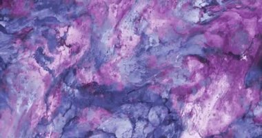 Soyut renkli animasyon. Çok renkli sıvı arka plan. Güzel dijital resim filmi, soyut arkaplan filmi.