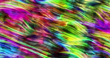 Soyut renkli animasyon. Çok renkli sıvı arka plan. Güzel dijital resim filmi, soyut arkaplan filmi.