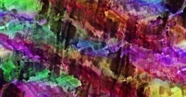 Soyut renkli animasyon. Çok renkli sıvı arka plan. Güzel dijital resim filmi, soyut arkaplan filmi.