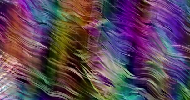 Animação Colorida Abstrata Fundo Líquido Multicolorido Belo Filme Pintura Digital — Vídeo de Stock