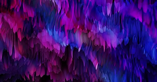 Abstrakt Färgstark Animation Flerfärgad Flytande Bakgrund Vacker Digital Målning Film — Stockvideo