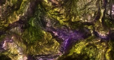 Soyut renkli animasyon. Çok renkli sıvı arka plan. Güzel dijital resim filmi, soyut arkaplan filmi.