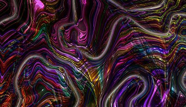 Soyut arkaplan, soyut modern resim. Dijital modern arkaplan. Renkli arkaplan resmi. Desenli arkaplan, dijital boyalı soyut tasarımı, renkli grunge dokusu, 3d soyut.