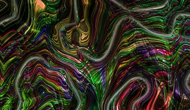 Soyut arkaplan, soyut modern resim. Dijital modern arkaplan. Renkli arkaplan resmi. Desenli arkaplan, dijital boyalı soyut tasarımı, renkli grunge dokusu, 3d soyut.