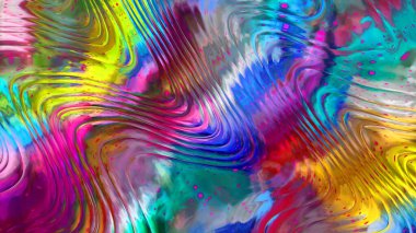 Soyut arkaplan, soyut modern resim. Dijital modern arkaplan. Renkli arkaplan resmi. Desenli arkaplan, dijital boyalı soyut tasarımı, renkli grunge dokusu, 3d soyut.