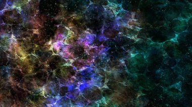 Soyut modern resim. Dijital modern arka plan. Renkli doku. Dijital arkaplan çizimi.,