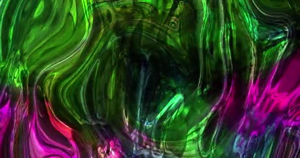 Animación Colorida Abstracta Fondo Líquido Multicolor Hermosa Textura Gradiente Moviendo — Vídeos de Stock