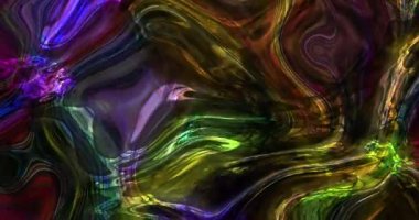 Soyut renkli animasyon. Çok renkli sıvı arka plan. Güzel gradyan dokusu, soyut çok renkli arkaplan