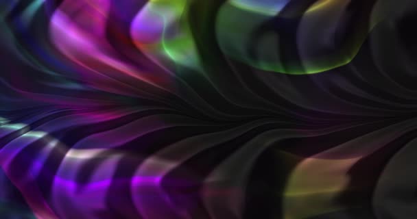 Abstrakt Färgstark Animation Flerfärgad Flytande Bakgrund Vacker Lutning Struktur Flytta — Stockvideo