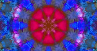 Soyut renkli animasyon. Çok renkli sıvı arka plan. Güzel dijital resim filmi, soyut arkaplan filmi.