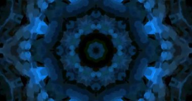 Soyut renkli animasyon. Çok renkli sıvı arka plan. Güzel dijital resim filmi, soyut arkaplan filmi.