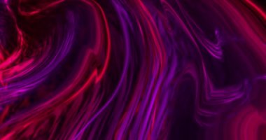 Soyut renkli animasyon. Çok renkli sıvı arka plan. Güzel dijital resim filmi, soyut arkaplan filmi.