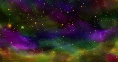 Soyut renkli animasyon. Çok renkli sıvı arka plan. Güzel dijital resim filmi, soyut arkaplan filmi.