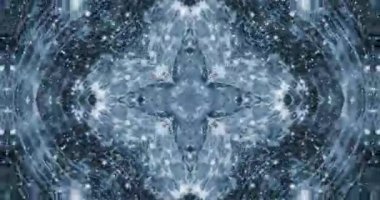 Soyut renkli animasyon. Çok renkli sıvı arka plan. Güzel dijital resim filmi, soyut arkaplan filmi.