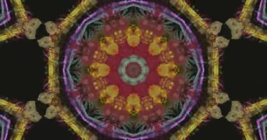 Soyut renkli animasyon. Çok renkli sıvı arka plan. Güzel dijital resim filmi, soyut arkaplan filmi.