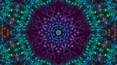 Soyut renkli animasyon. Çok renkli sıvı arka plan. Güzel dijital resim filmi, soyut arkaplan filmi.