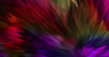 Soyut renkli animasyon. Çok renkli sıvı arka plan. Güzel dijital resim filmi, soyut arkaplan filmi.