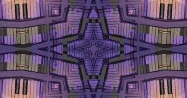 Soyut renkli animasyon. Çok renkli sıvı arka plan. Güzel dijital resim filmi, soyut arkaplan filmi.