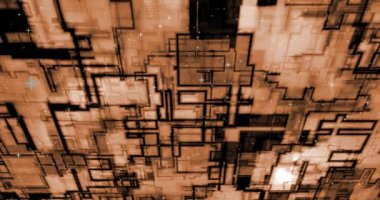 Soyut renkli animasyon. Çok renkli sıvı arka plan. Güzel dijital resim filmi, soyut arkaplan filmi.